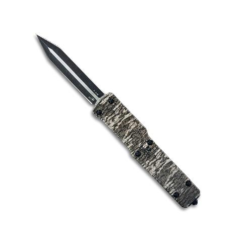 Templar Knife Premium Large Weighted D2 Dagger 3-1/2" Blade Mossy Oak Bottomland