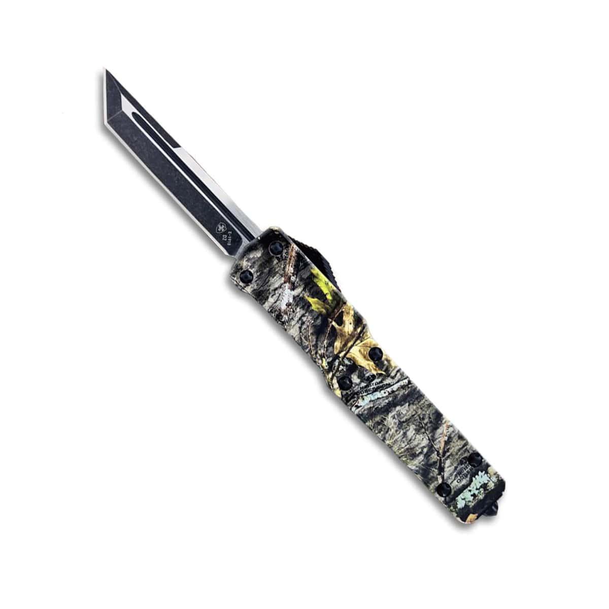 Templar Knife Weighted Small Knife 3" D2 Tanto Blade Mossy Oak Obsession Handle