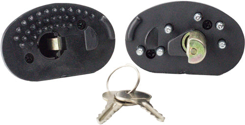 Regal Trigger Guard Gun Lock with Rubber Pads - CA Approved, 1-Pack, 2 Keys