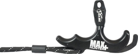 T.R.U. Ball MaxHunter+ 3-Finger Thumb Bow Release Hand Held Black