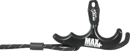 T.R.U. Ball MaxHunter+ 3-Finger Thumb Bow Release Hand Held Black