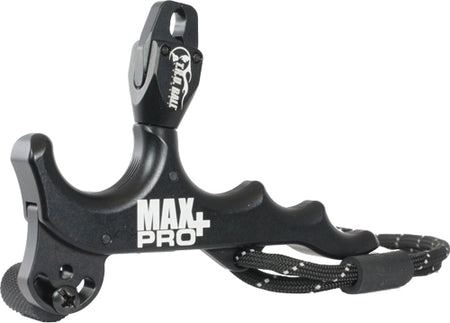 T.R.U. Ball Max Pro+ 4-Finger Thumb Bow Release Hand Held Black