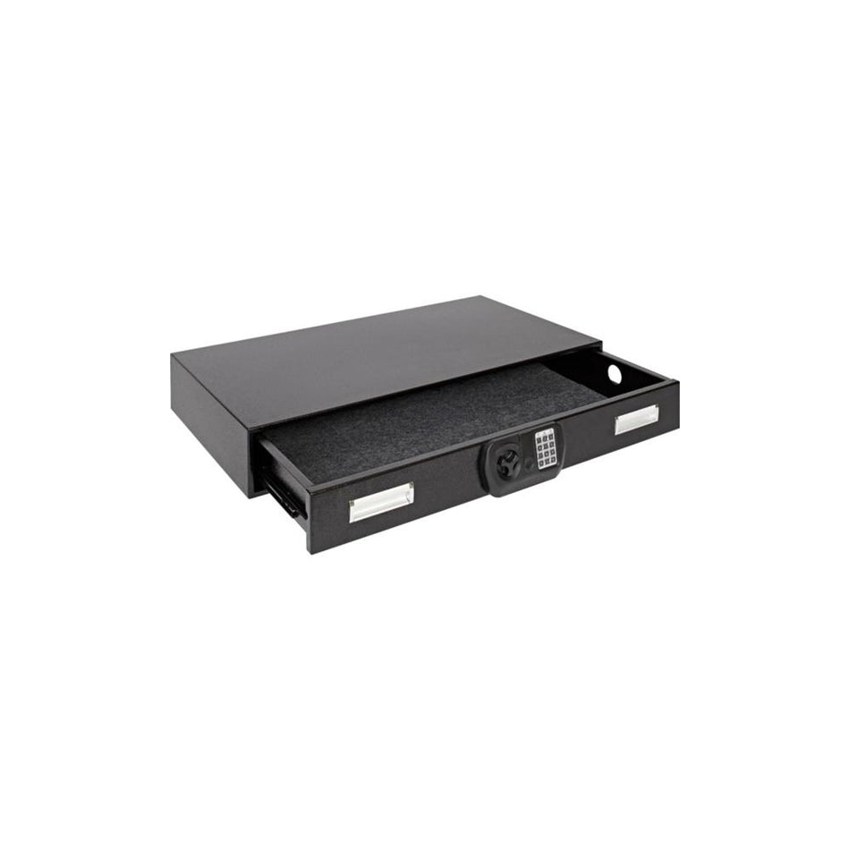 SnapSafe Large Under Bed Safe 40x22x6 Inch with Key Backup