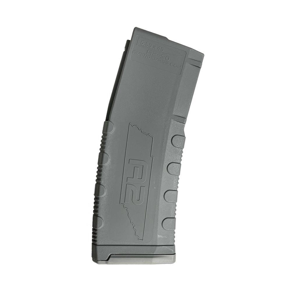 Amend2 Tennessee Edition AR-15/M4/M16 Gray Orange Follower Rifle Magazine 5.56x45 NATO 30/rd