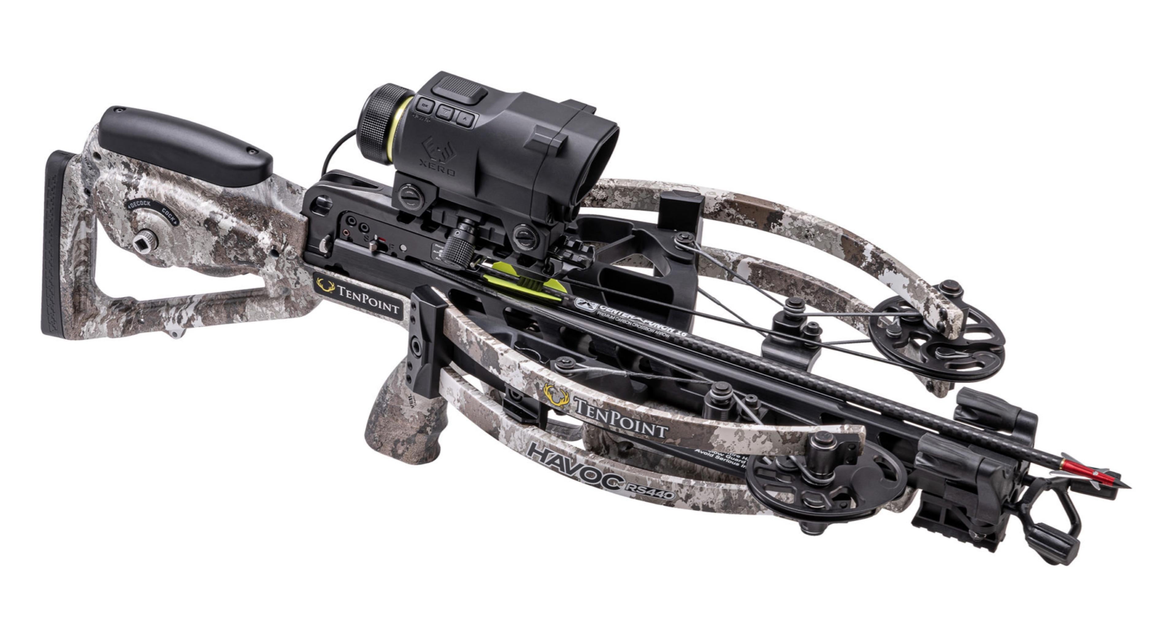 TenPoint Havoc RS440 Crossbow Package ACUslide Garmin XERO X1i Rangefinding Scope