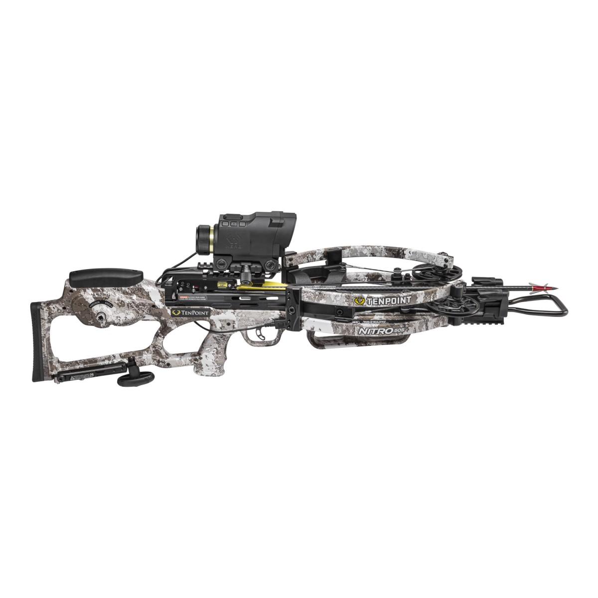 TenPoint Nitro 505 XERO Crossbow ACUslide Garmin XERO X1i Scope Camo 505 FPS