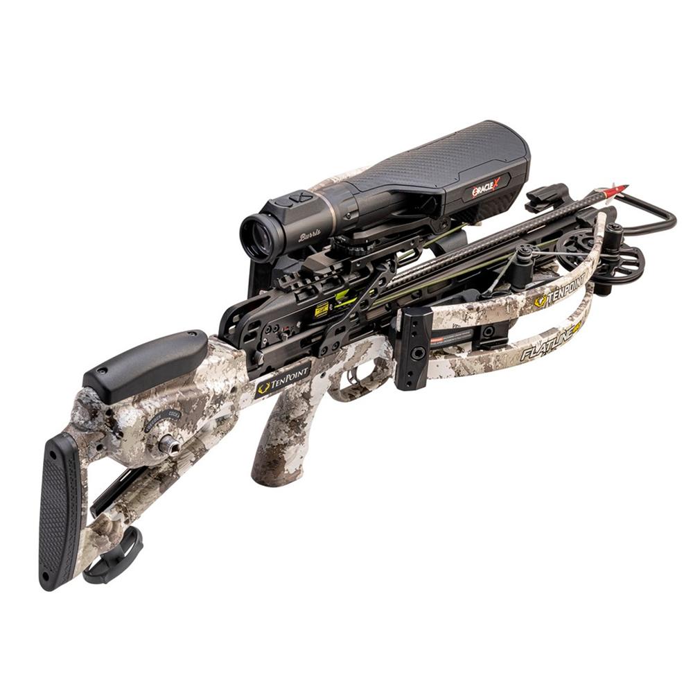 Tenpoint Flatline 460 Crossbow ACUslide with Burris Oracle Scope 460fps