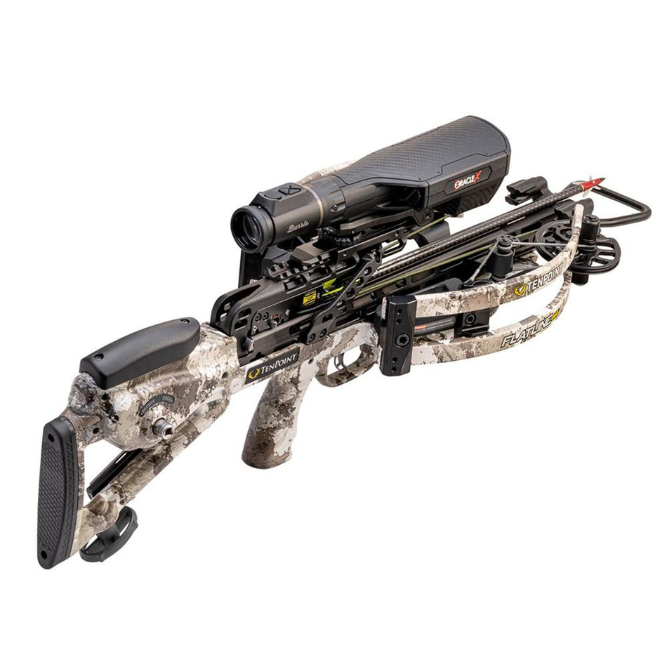 Tenpoint Flatline 460 Crossbow ACUslide with Burris Oracle Scope 460fps