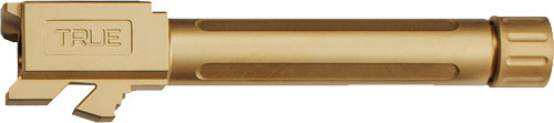 True Precision Threaded Barrel for Glock 17 Gold Titanium Nitride