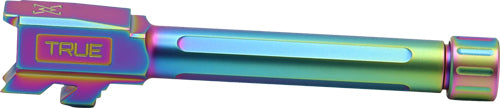 True Precision Threaded Barrel for Glock 48 Spectrum PVD Coated