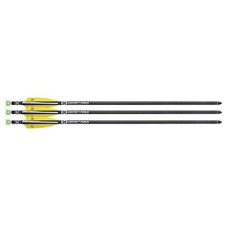 TenPoint EVO-X CenterPunch 20" Alpha-Blaze Lighted Carbon Arrows 3-Pack