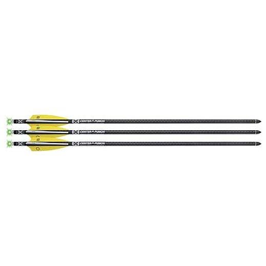 TenPoint EVO-X CenterPunch 20" Alpha-Blaze Lighted Carbon Arrows 3-Pack
