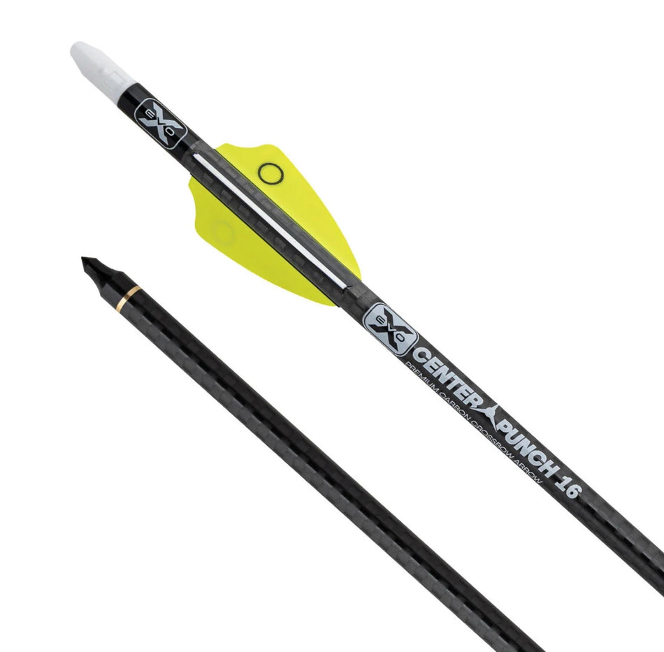 Ten Point EVO-X CenterPunch Carbon Arrows 16-Inch Alpha-Nocks .001" Pack of 16