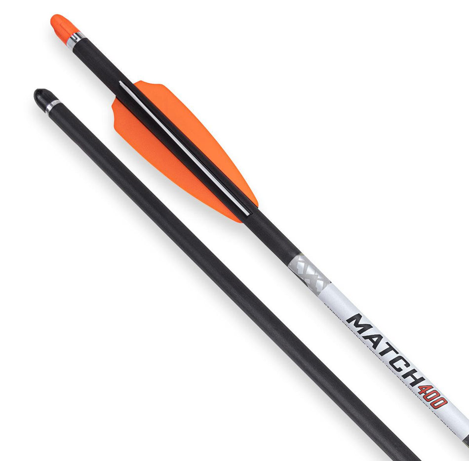 TenPoint Match 400 Carbon Crossbow Arrow 20-Inch Alpha-Nock 3 Pack