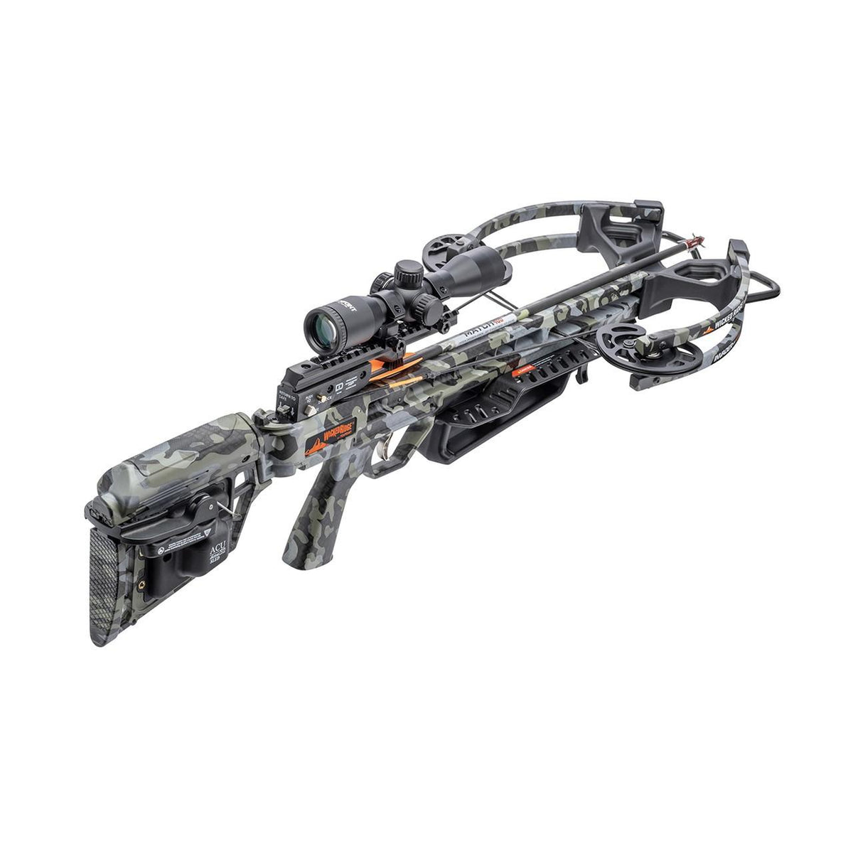 Wicked Ridge TenPoint Invader M1 Crossbow ACU50 Manual Sled and Pro-View 400 Lighted Scope
