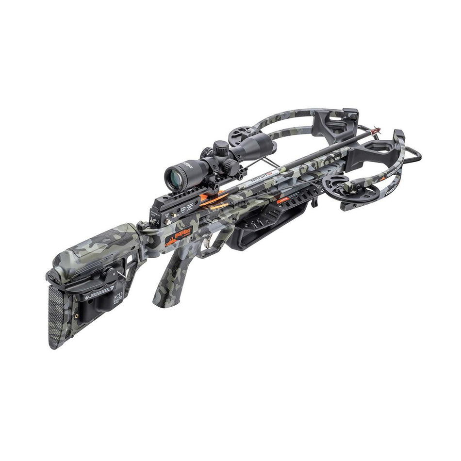 Wicked Ridge TenPoint Invader M1 Crossbow ACU50 Manual Sled and Pro-View 400 Lighted Scope