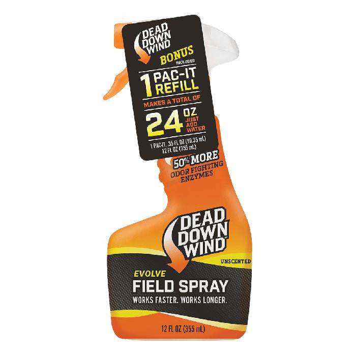 Dead Down Wind Field Spray and Pac-it Refill Combo - 64oz Total