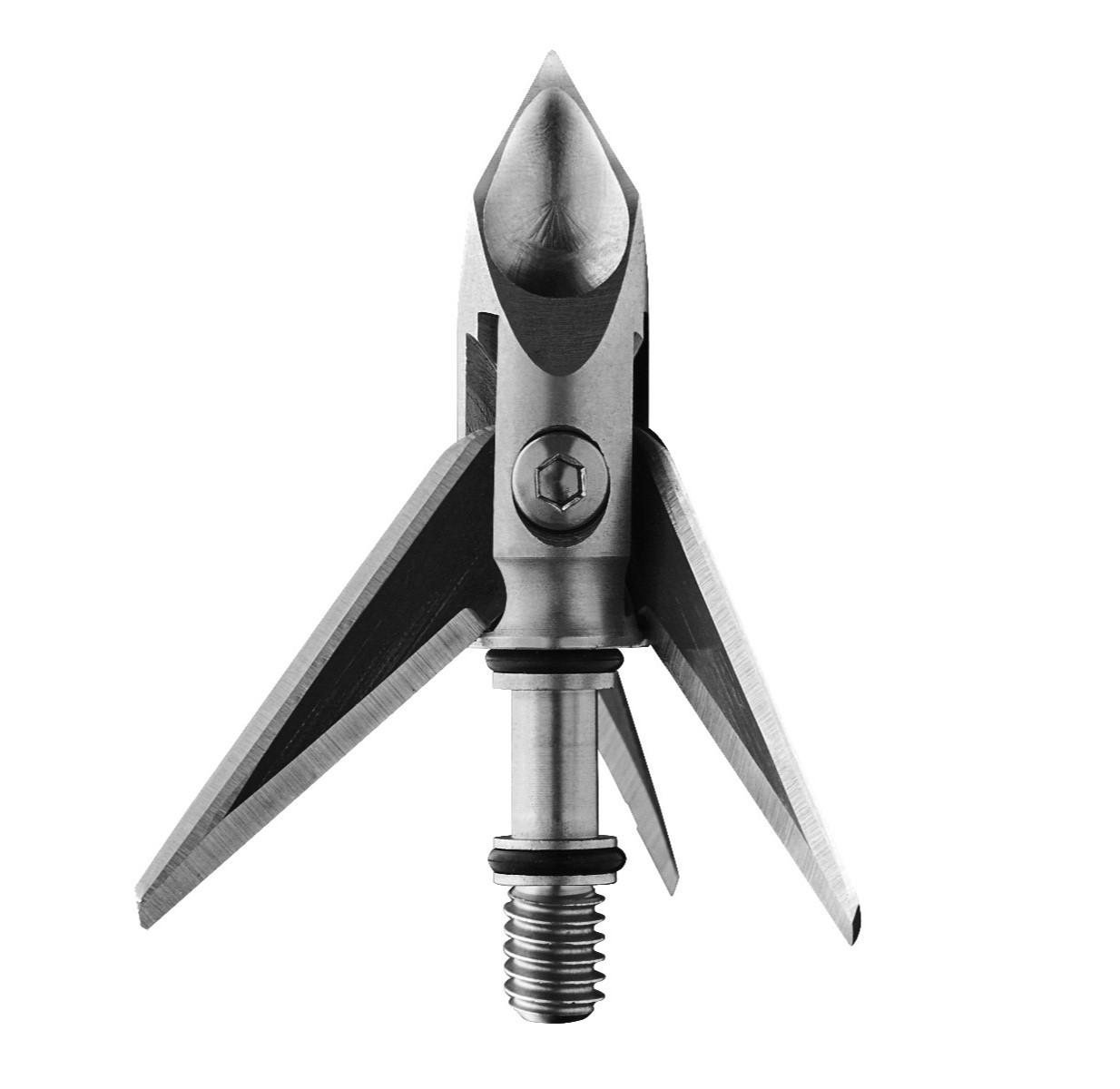 Ramcat Hydroshock-X 100 Grain Fixed Broadhead 1-3/8" Cut 3/pk