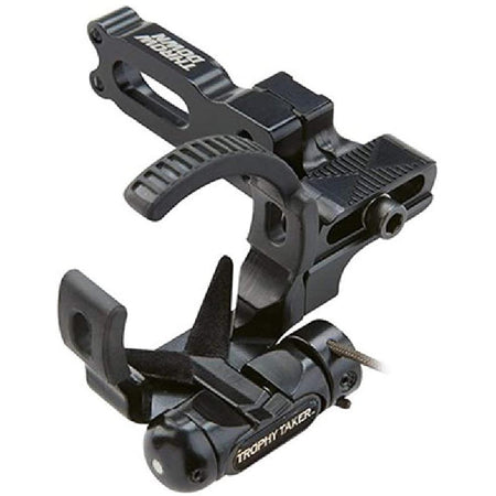 Trophy Taker Throwdown Ambidextrous Drop Away Arrow Rest Cable Driven Black