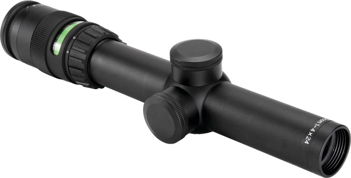 Trijicon AccuPoint 1-4x24mm Duplex with Green Dot Reticle Rifle Scope