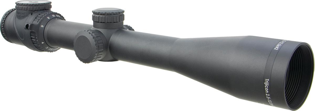 Trijicon AccuPoint 2.5-12.5x42mm Duplex with Green Dot Reticle Rifle Scope