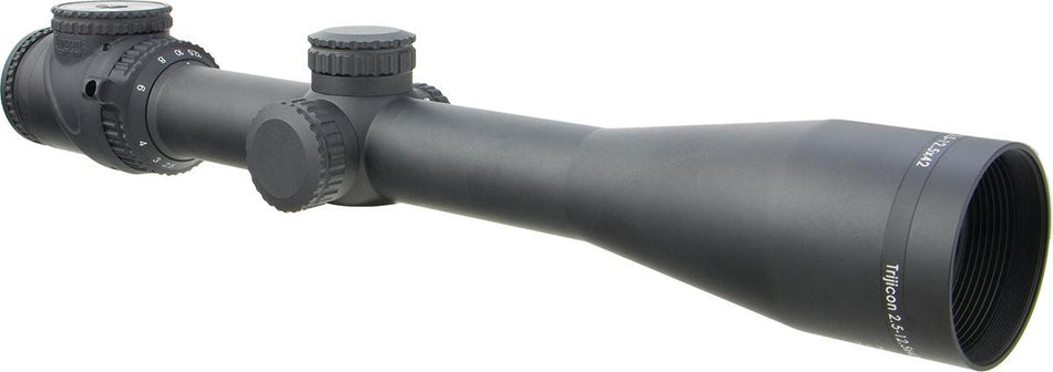 Trijicon AccuPoint 2.5-12.5x42mm Duplex with Green Dot Reticle Rifle Scope