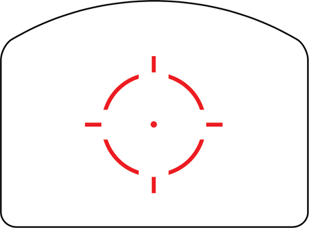 Trijicon RMR HD 1 MOA Red Dot with 55 MOA Circle Red Dot & Reflex Sight