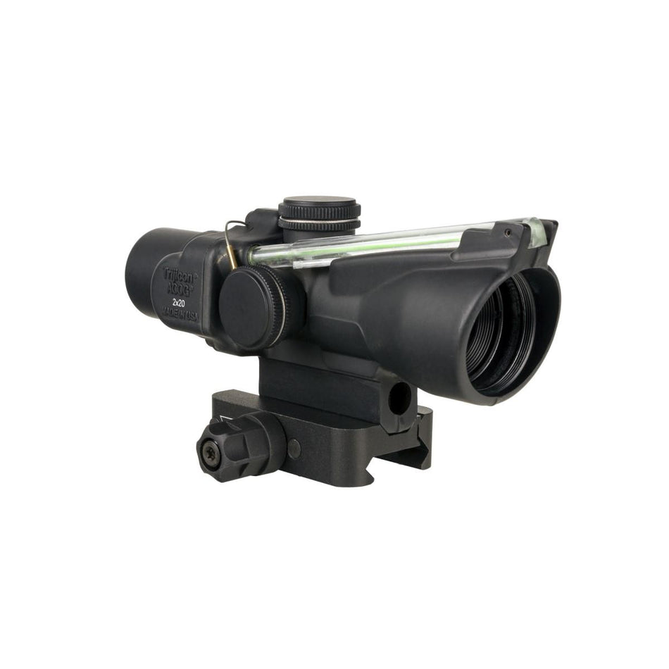 Trijicon ACOG TA47-C-400341 2X20mm Green Crosshair, Dual Illuminated, Q-LOC Mount, Matte Finish