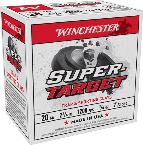 Winchester 20 Gauge TRGT207 020892016309 020892016309 7/8oz 7.5 Shot
