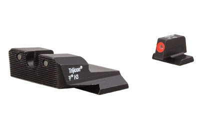 Trijicon SA639-C-600856 HD XR Night Sights, Smith & Wesson M&P Shield 9mm/.40/.45, Orange Front