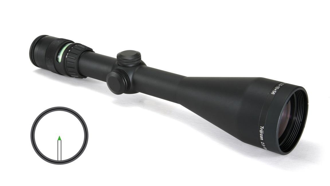 Trijicon AccuPoint 2.5-10x56mm Green BAC Triangle Post Reticle Rifle Scope