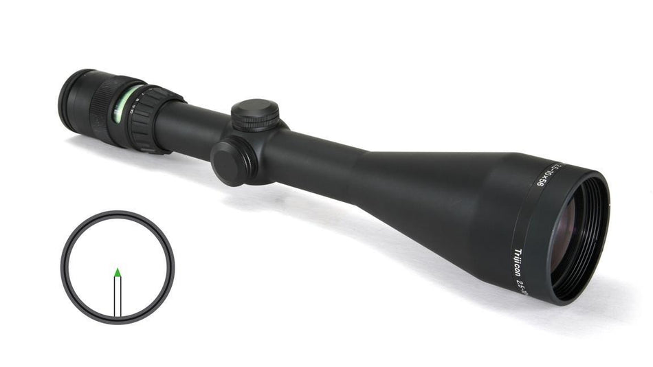 Trijicon AccuPoint 2.5-10x56mm Green BAC Triangle Post Reticle Rifle Scope
