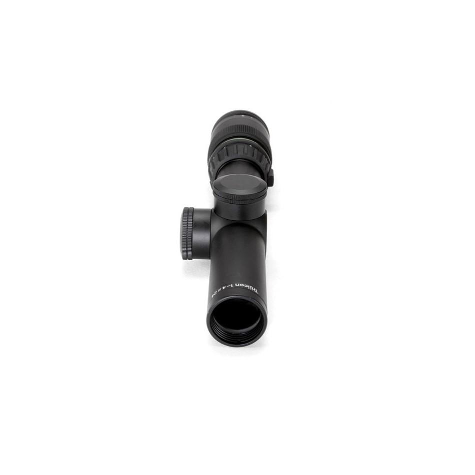 Trijicon AccuPoint 1-4x24mm German #4 Crosshair with Green Dot Reticle Rifle Scope