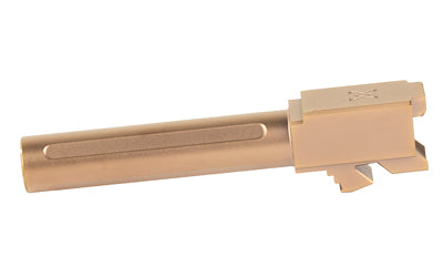 True Precision TP-G19B-XC 9mm Non-Threaded Barrel for Glock 19, Copper TiCN Coating, USA Made