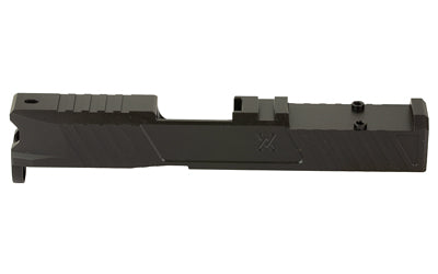 True Precision Glock 43/43X Stripped Duty Slide, RMRcc Cut, Black Nitride