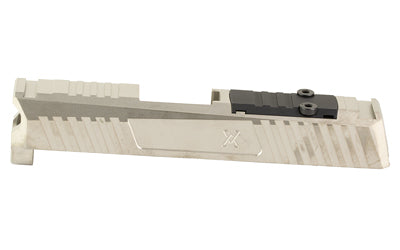 True Precision Sig P365 Duty Slide, Satin Stainless, RMS Optic Cut, Stripped TP-P365DS-SS-RMS