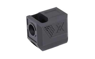 True Precision Sig P365 True-Lock Muzzle Compensator, 1/2x28, Black