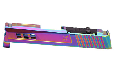 True Precision P365 Axiom Slide, Rainbow Spectrum Finish, RMS Cut TP-P365S-S-RMS