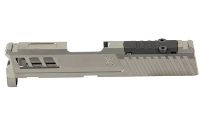 True Precision Springfield Armory Hellcat Axiom Slide, Grey PVD Finish, RMS Cut TP-SHCS-A-RMS