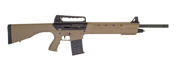 KRX Tactical 12 Gauge Shotgun, 3" Chamber, FDE Finish, 5-Round Capacity