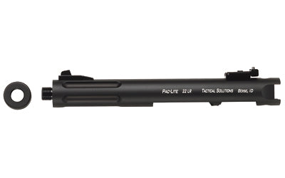 TacSol Pac-Lite 22LR 4.5" Fluted Black Replacement Barrel for Ruger Mark