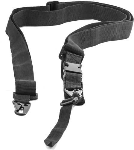 JE Black 3-Point Bungee Firearm Sling
