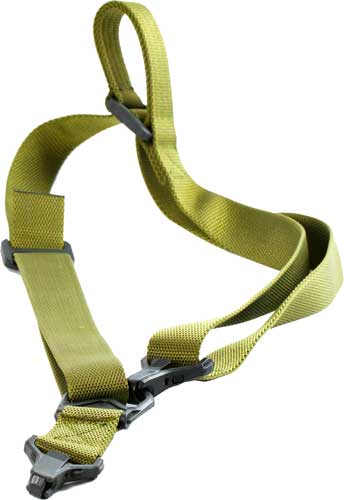 JE Green Quick-Action Single/Dual Point Rifle Sling