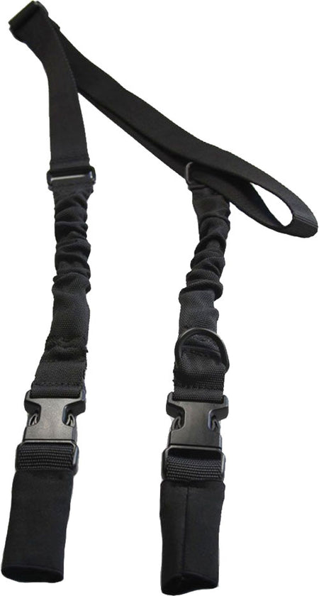 JE Black Heavy-Duty Single/Dual Point Rifle Sling