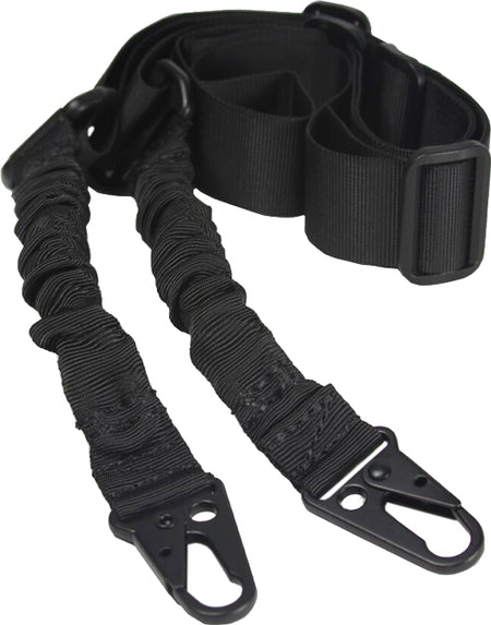 JE Black 2-Point Bungee Firearm Sling