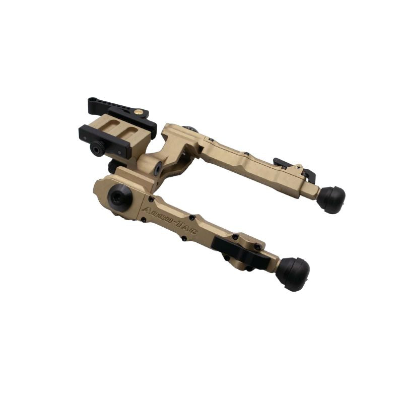 Accu-Tac Wide Body Rifle Bipod ARCA Mount 7.5" Max Height Tan