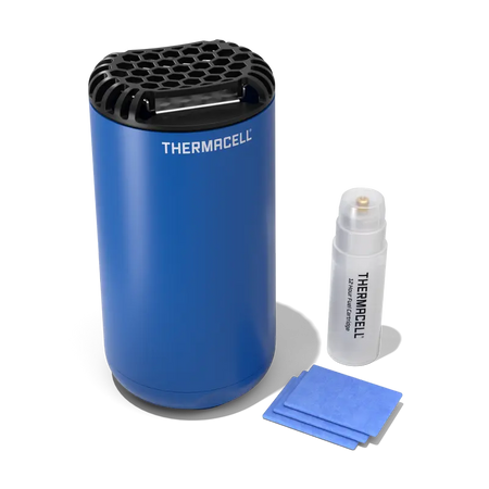 Thermacell Patio Shield Outdoor Mosquito Repeller Royal Blue Color