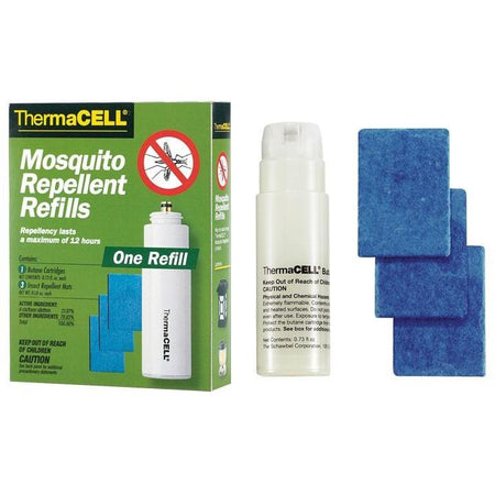 ThermaCell Mosquito Repellent Appliance Refill One Pack with Mats and Butane