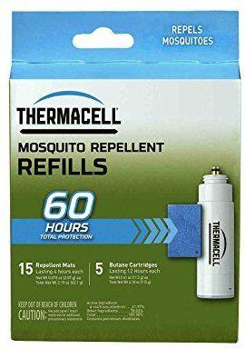 Thermacell Mosquito Repellent Refill Kit 60 Hours 15-Foot Zone of Protection