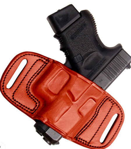 Tagua Anniversary Ed. OWB Quick Draw Holster for M&P Shield/Single Stack Brown RH